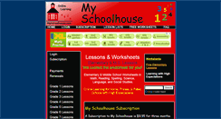 Desktop Screenshot of myschoolhouse.com